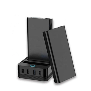 Charmex New Portable Power Station 1*2 Mobile Power 10000mah Power Bank Charging Station