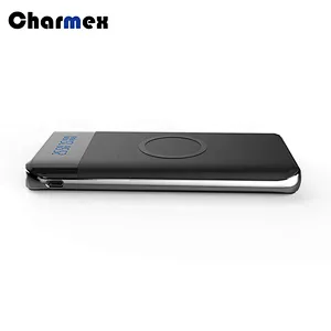 Charmex 10W Wireless Power Bank 2USB 10000mAh Large Capacity Portable Power Bank