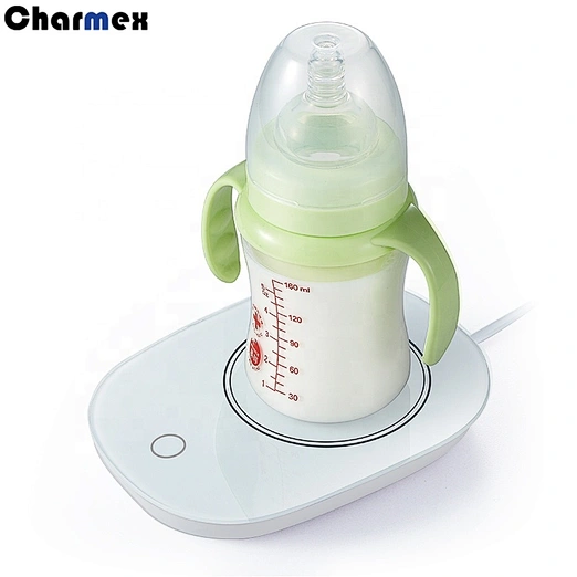 Charmex Warm Cup Electric Heating With Lid And Spoon Heng Cup Creative Gift Temperature 55 Degrees Coaster Warm
