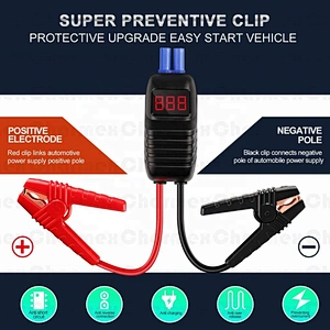 Charmex Buy 1 Get 1 Car 12v  Jump Starter With Dual USB Outputs LED Torch SOS for Emergency Car Jump Starter