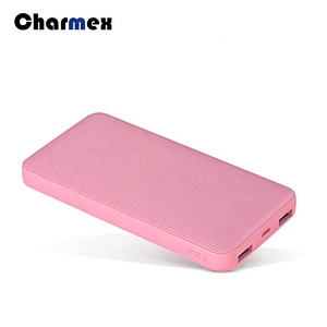 Charmex New Portable Polymer Mobile Power 10W Fast Charge Mobile Phone Portable  Power Bank