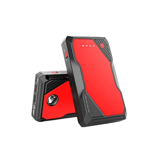 Red Portable Jump Starter capacitor 24v 6 volt battery with car