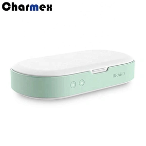 Charmex Portable UV Cell Phone Sterilizer with USB Charger Multi-Use UV Sterilizer for phone / Jewelry / key