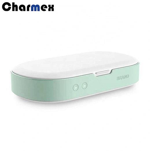 Charmex Portable UV Cell Phone Sterilizer with USB Charger Multi-Use UV Sterilizer for phone / Jewelry / key