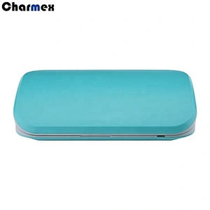 Charmex Bacteria Killing Portable Cell Phone Sanitizer  Fingernail Polishers UV Sterilizer
