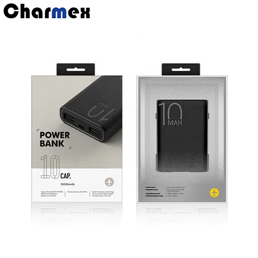 Mini Power Bank  Ultra-thin 10000 mAh Fast Charge Large Capacity Mini Power Bank 10000mah