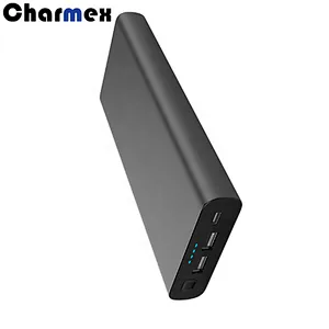Ultra Slim Power Bank 3 patterns available 2 usb port smartphone charger Charmex power bank 26800mah