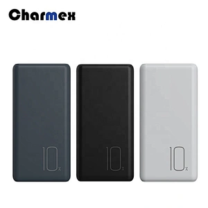New Ultra Slim 10000mAh Power Bank Customizable Portable Power Bank 10000mah