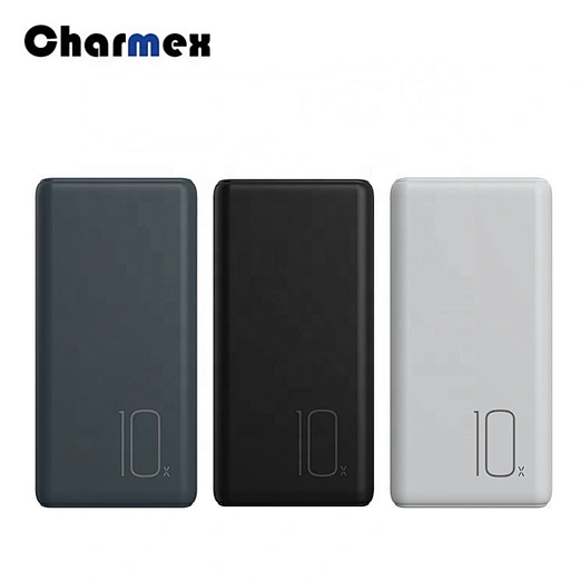 New Ultra Slim 10000mAh Power Bank Customizable Portable Power Bank 10000mah