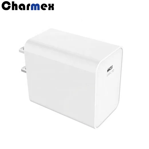 Charmex New US Single Port Type-c Fast Charging PD18W Phone Charger