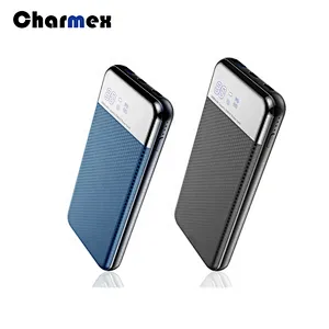 Charmex 18W Fast Charge Portable Power Bank Ultra-thin 10000 mAh PD+QC3.0 Power Bank
