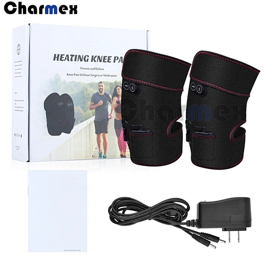 Charmex Heating Knee Pads infrared Knee Magnetic Knee Brace Foot Massager For Arthritis Pain