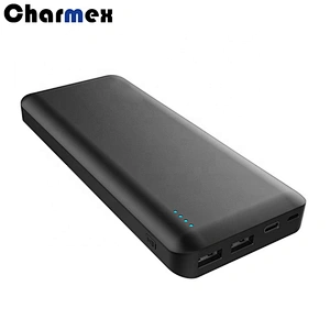 Charmex Patent PD18W 3USB QC3.0+ Type-C Mobile Power Bank 20000mah For iphone 11 and Laptop