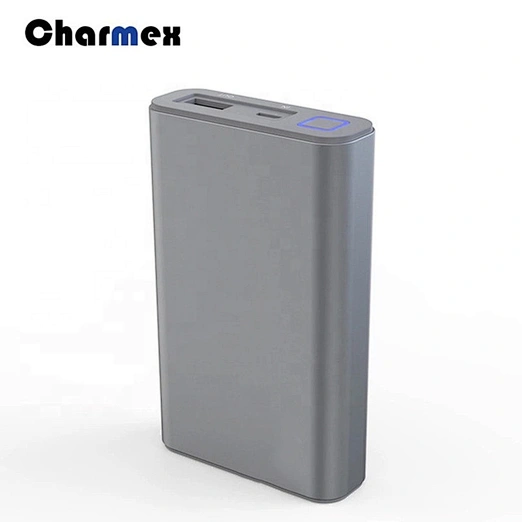 Charmex New Fast Charge Mobile Power 10000mah QC2.0 LG Battery Aluminum Mobile Power