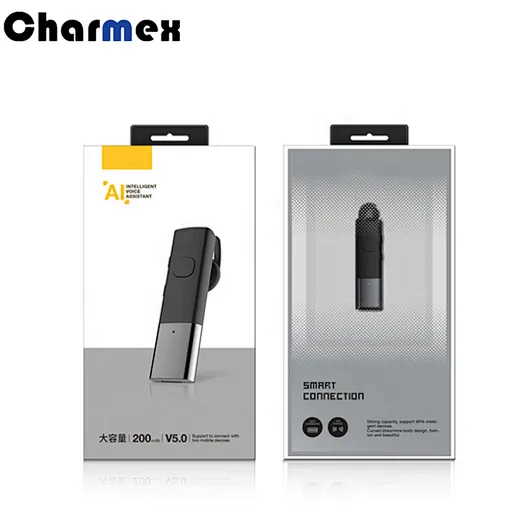 Charmex New 5.0 Business Bluetooth Headset Ear Hanging In-Ear  Bluetooth Headset
