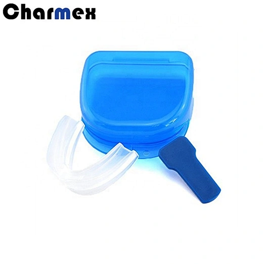 Charmex Portable Denture Storage Box Dental Retainer Case Denture Cleaning Box