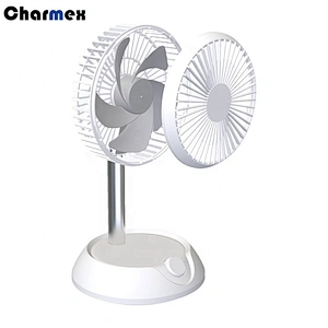 Charmex 2020 Year New Portable Automatic Moving Head Storage Charging Mini Fan Portable