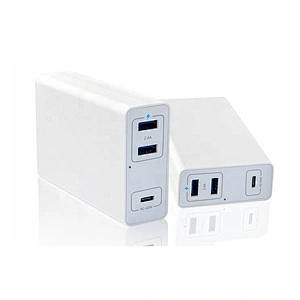 Charmex New Universal Travel Adapter 60W QC4+ Charger Support QC4+/QC4/QC3.0 Charger