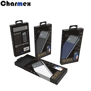 Charmex 18W Fast Charge Portable Power Bank Ultra-thin 10000 mAh PD+QC3.0 Power Bank