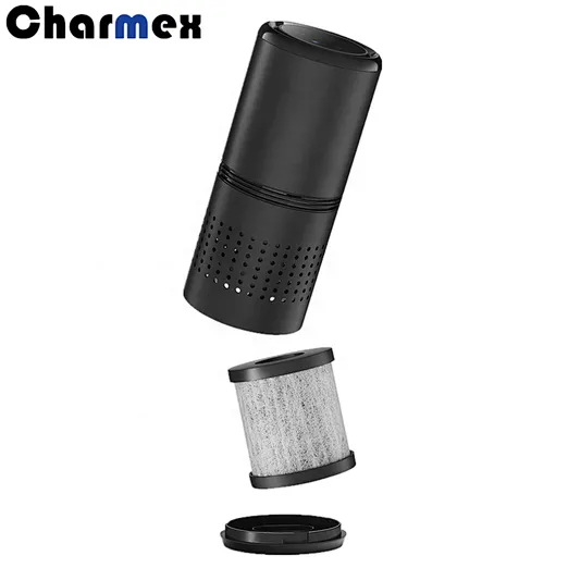 Charmex Portable HEPA filter 2in1 Home Appliance Mini Car Air Purifier Humidifier