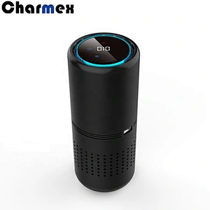 Charmex Portable HEPA filter 2in1 Home Appliance Mini Car Air Purifier Humidifier