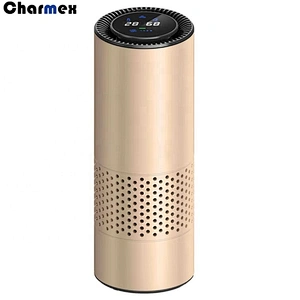 Charmex Intelligent Mini Portable Air Purifier Car Air Freshener Ionizer With Air Quality Detection Function