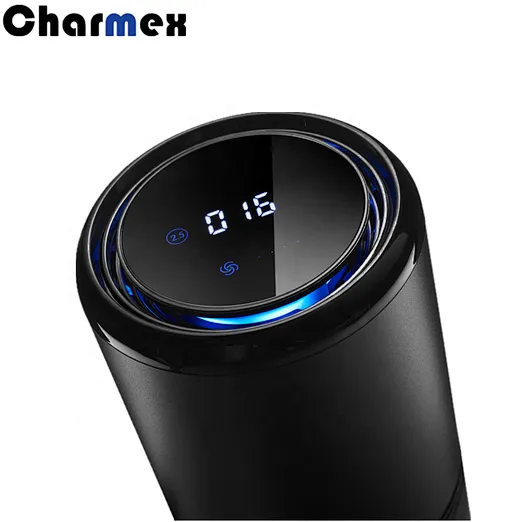 Charmex Portable USB H13 Grade Hepa Carbon Filter  Car Air Purifier