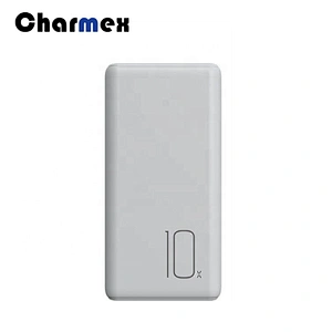 New Ultra Slim 10000mAh Power Bank Customizable Portable Power Bank 10000mah