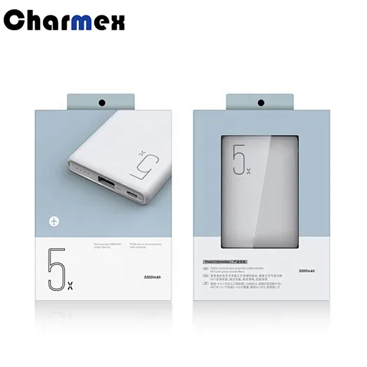 Charmex New  Mobile Charger Power Bank Portable Mi Power Banks Power Bank 50000mah