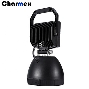 New 27w dimmable white blue red portable Foldable rechargeable led flood work lights Jump starter accessory work light
