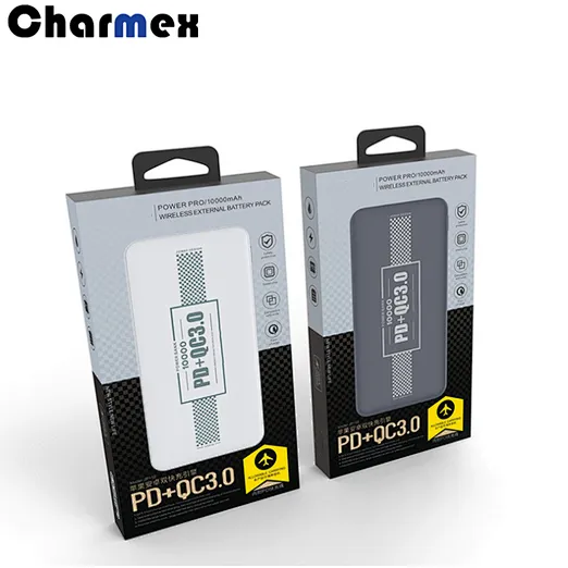 PD QC3.0  Power Bank Type-c PD Fast Charger Portable Power Bank10000mAh