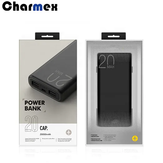 Charmex Power Bank 20000 mAh Can Charge 7 Ultra-thin Mini Mobile Power For Mobile Phones