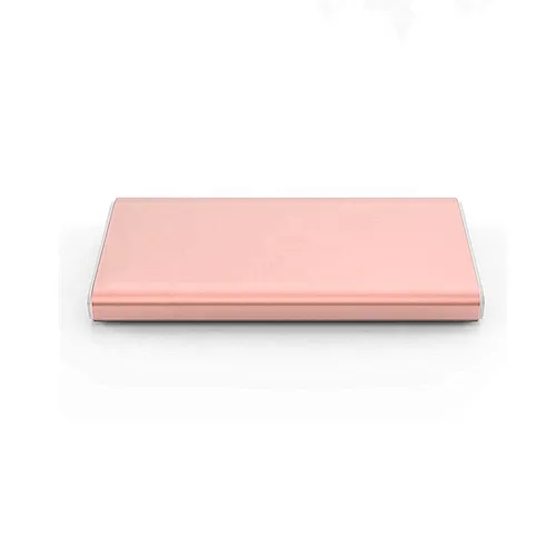 New Model 5000mAh Ultra-Thin  Power Bank  Metal Polymer Portable Power Bank Supply Universal Type
