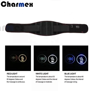 Charmex Multi-purpose vibrating body massage belt machine waist Massage Brace Belt