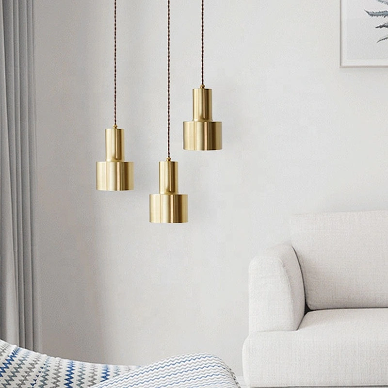Modern luxury lighting golden chandelier living room staircase lighting decoration Nordic kitchen restaurant led chandelier