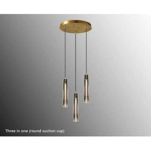 Direct selling modern chandelier lighting lighting bedside lighting luxury crystal led copper chandelier