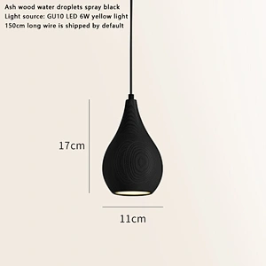 Modern staircase chandelier black pendant led lights luxury high quality led chandelier