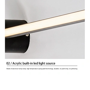OEM Factory led light indoor power outlet hotel bedside wall lamp with manufacturer price