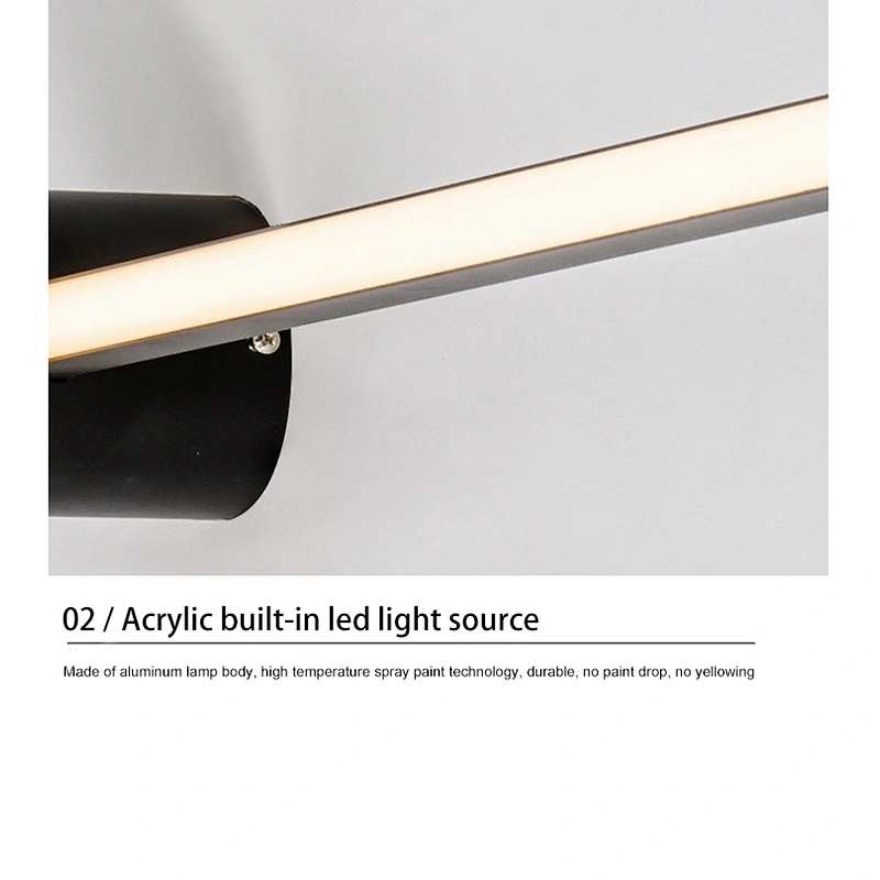 OEM Factory led light indoor power outlet hotel bedside wall lamp with manufacturer price