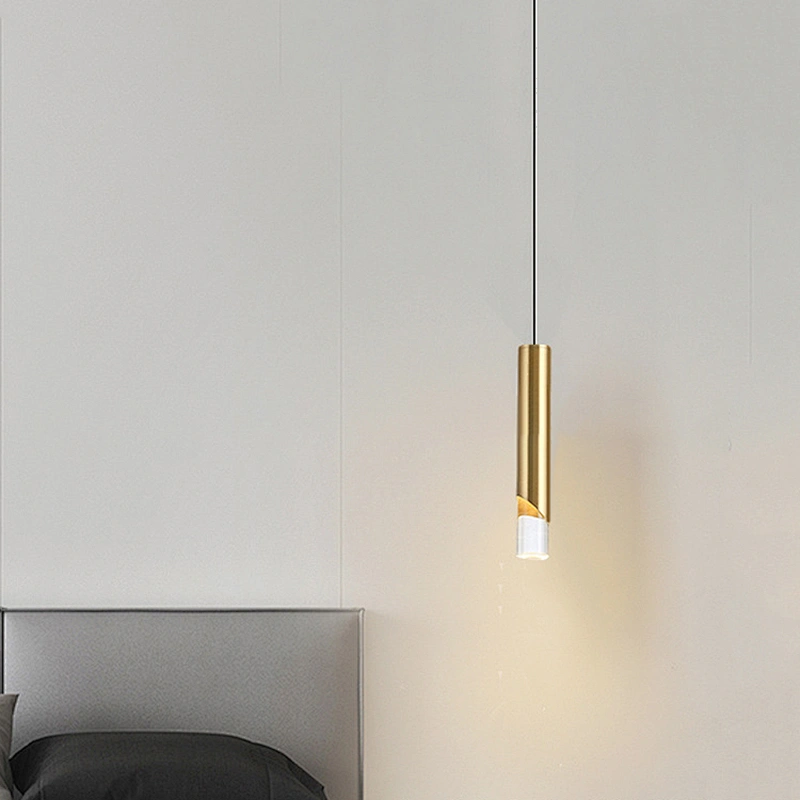 Nordic creative led modern ceiling lamp bedroom bedside pendant lights luxury lamps simple small chandelier