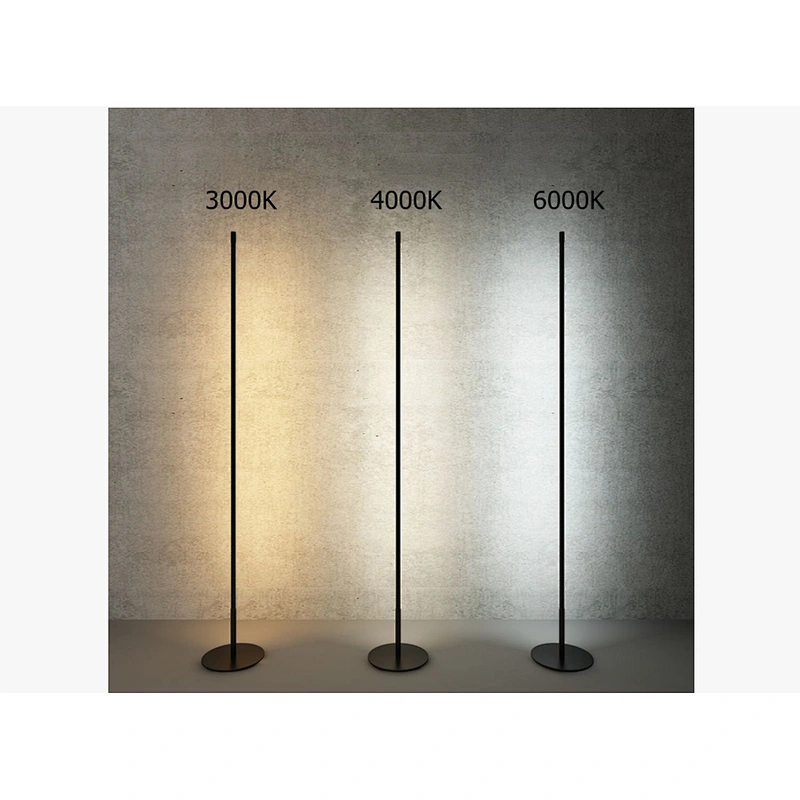 Factory Hot Sales Modern Bedroom Rechargeable Vertical 20W Led Corner Floor Lamp