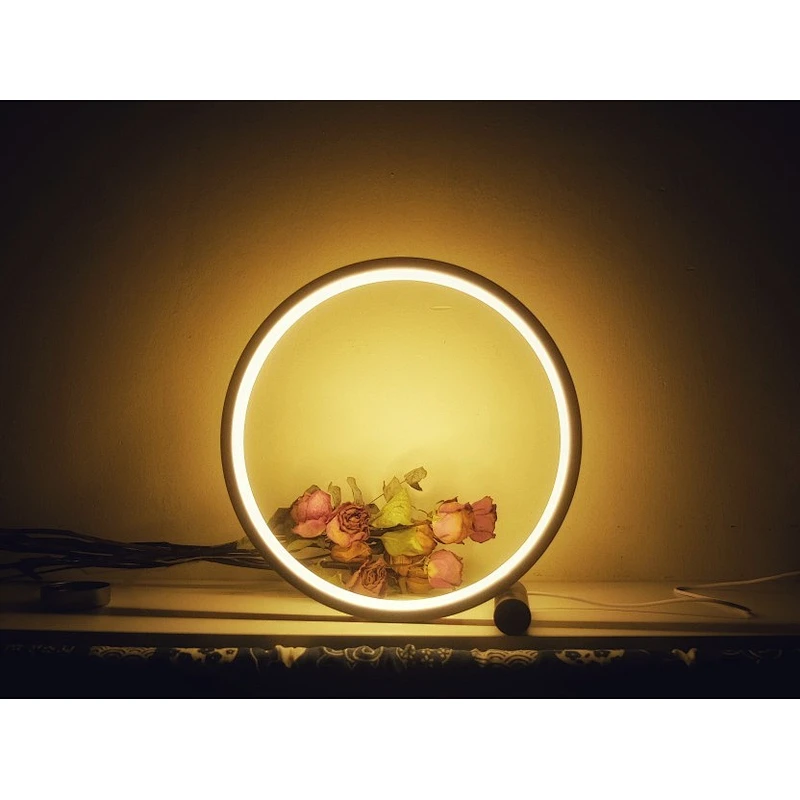 New Nordic 5W modern usb reading lamp night table round LED table lamp