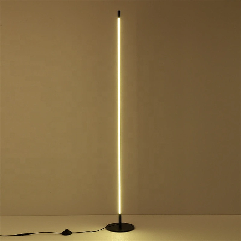 Factory Hot Sales Modern Bedroom Rechargeable Vertical 20W Led Corner Floor Lamp