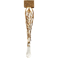 Tree branches Tri-tone light blown glass hotel rustic modern chandelier led decorative