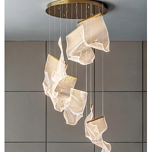 Best price modern living room ceiling lamp lighting  creative LED modern crystal chandelier