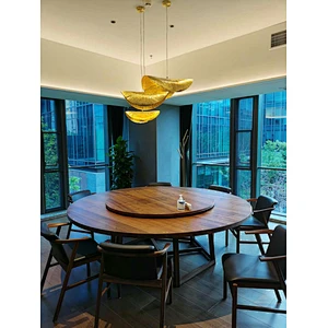 Nordic art lighting chandelier 30w modern luxury lamp decoration ceiling light E14 golden led chandelier