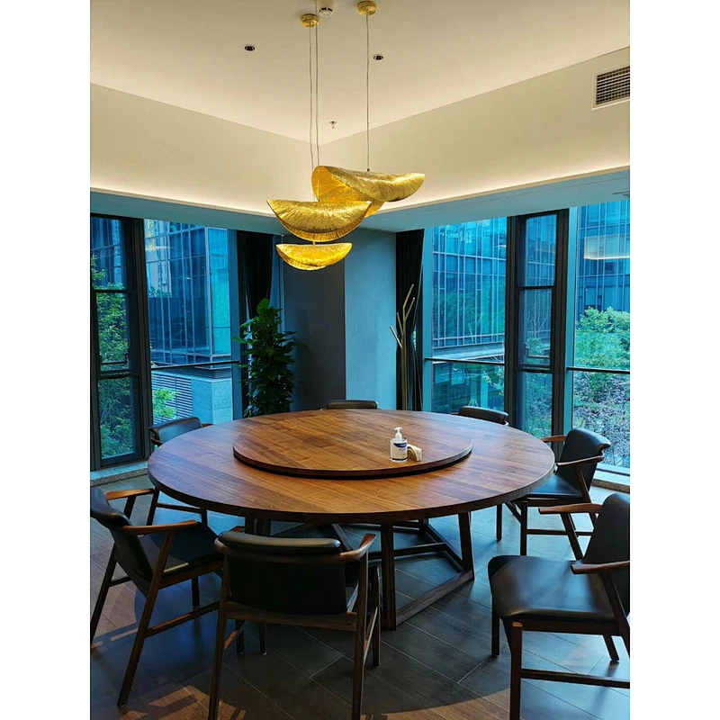 Nordic art lighting chandelier 30w modern luxury lamp decoration ceiling light E14 golden led chandelier
