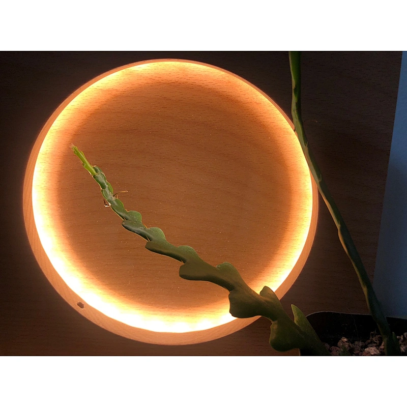 Indoor touch switch USB port desk lamp bedroom wooden desk eye protection desk led lamp