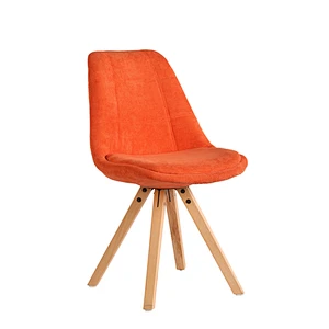 Wholesale cheap simple modern design PP restaurant living room armless dining plastic chair