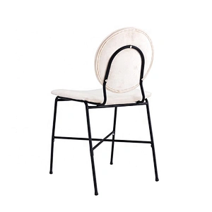 Restaurant cafe style classic upholstered dining room chair